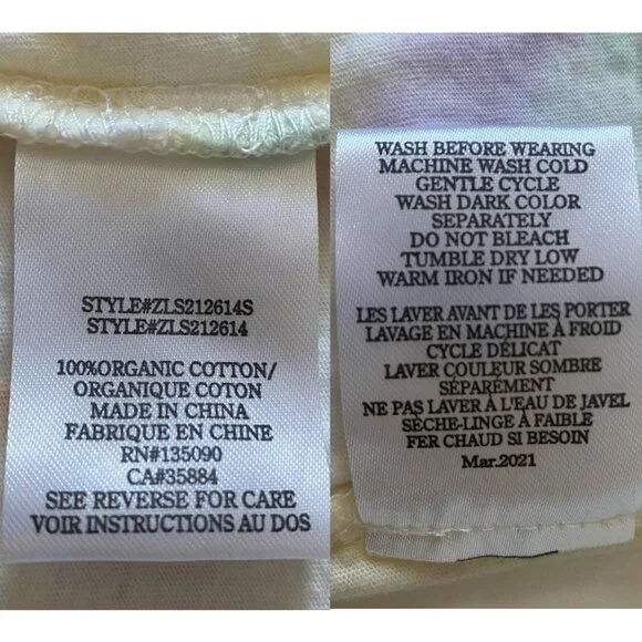 Z Supply Breezy Tie Dye Romper Organic Cotton NEW WITH TAGS Lounge - Picture 15 of 16